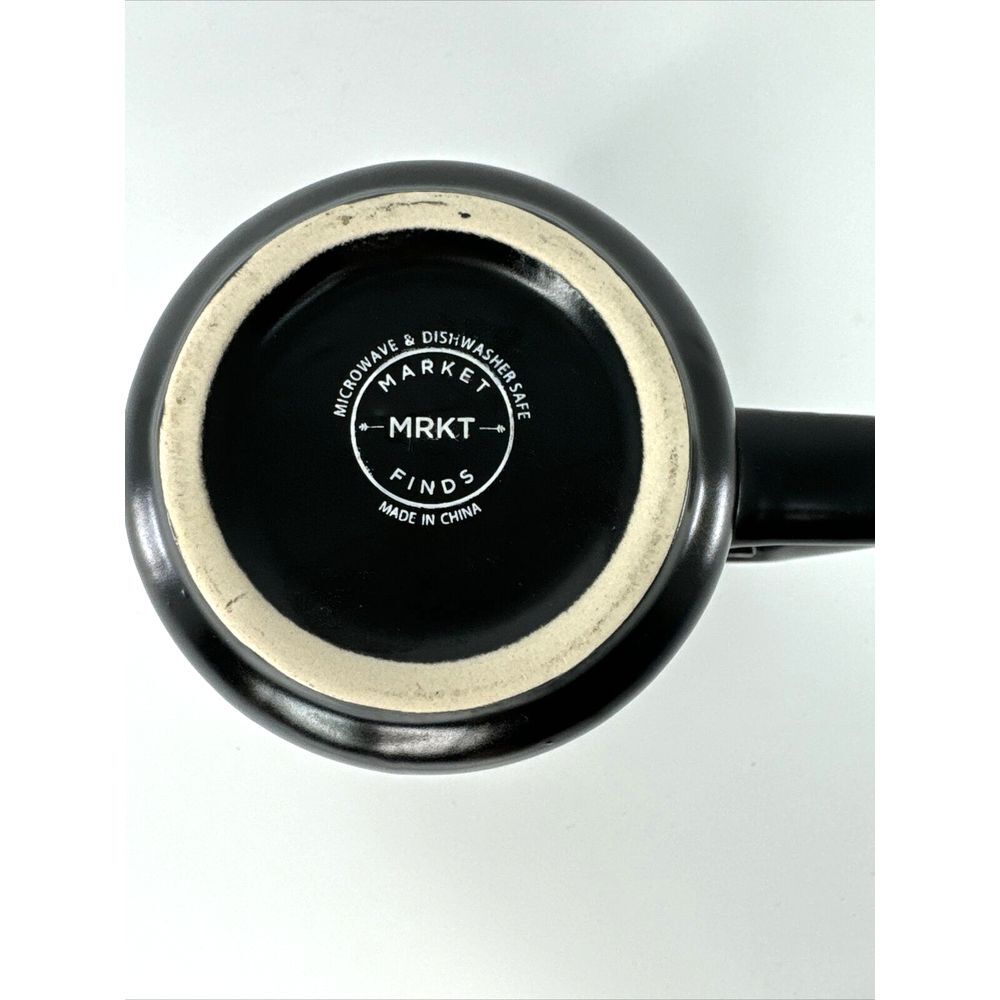MRKT Market Finds Jack‎ O'Lantern Halloween Black Coffee Mug Pumpkin - Picture 4 of 6